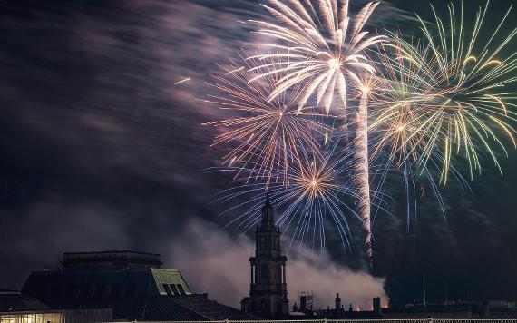 Fireworks in Preston