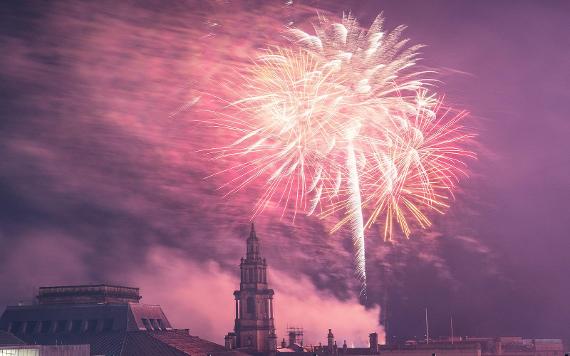 Fireworks in Preston